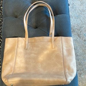 Blush Tote with inside pouch
